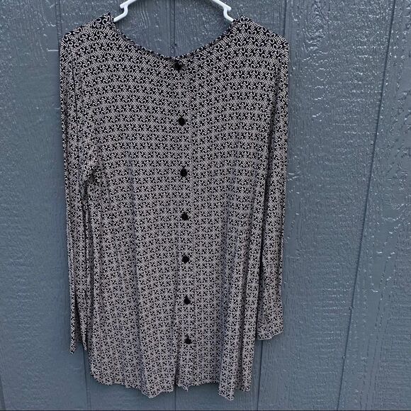 J. Jill Wearever Collection Button Back Tunic S - Picture 7 of 8